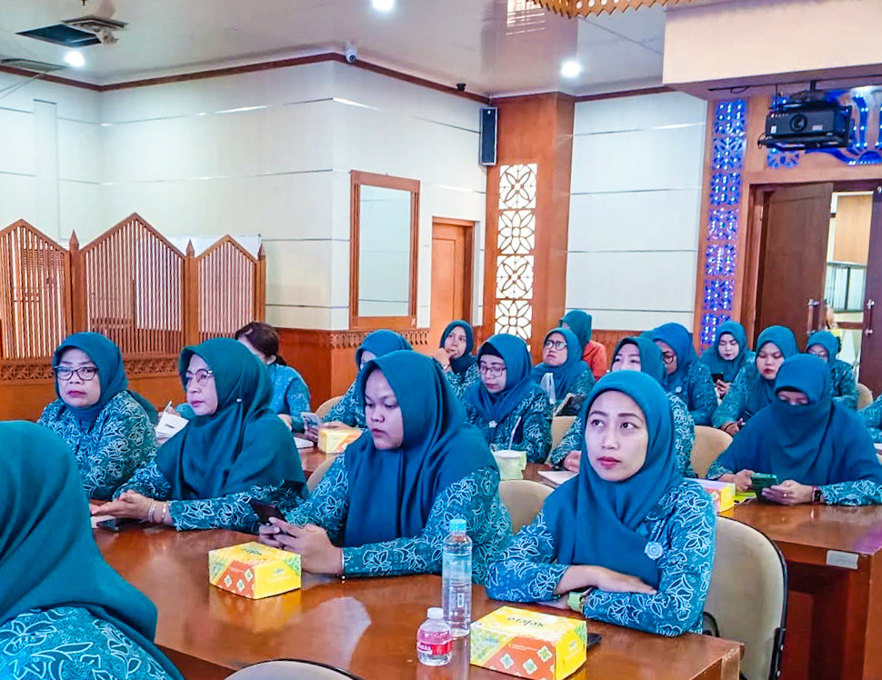 Kegiatan Pertemuan Rutin Tim Penggerak PKK Tingkat Kota Administrasi Jakarta Pusat
